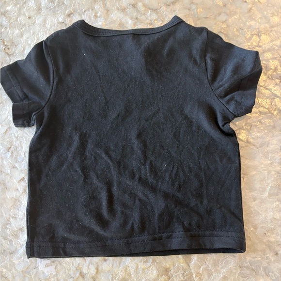 SHEIN Kids Black Milano Italia Tee - Picture 4 of 4